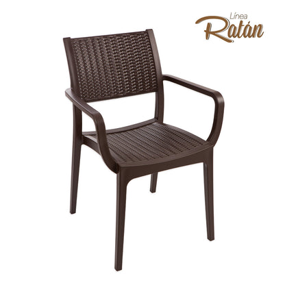 Silla ratan café