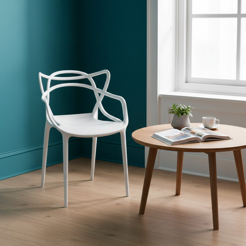 Silla sidney blanca